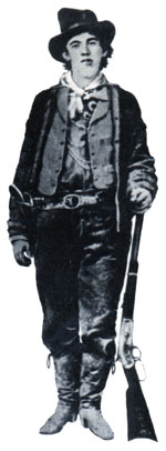 William H. Bonney, "Billie the Kid"